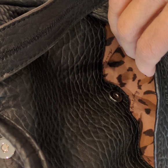 Aimee Kestenberg  Black Bubble Leather. Brand New with tags attached. - Picture 7 of 9